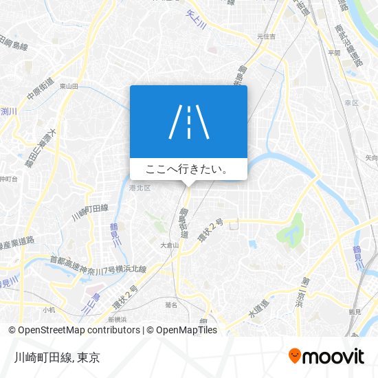 川崎町田線地図