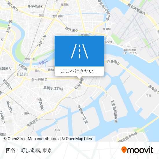 四谷上町歩道橋地図