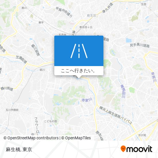 麻生橋地図