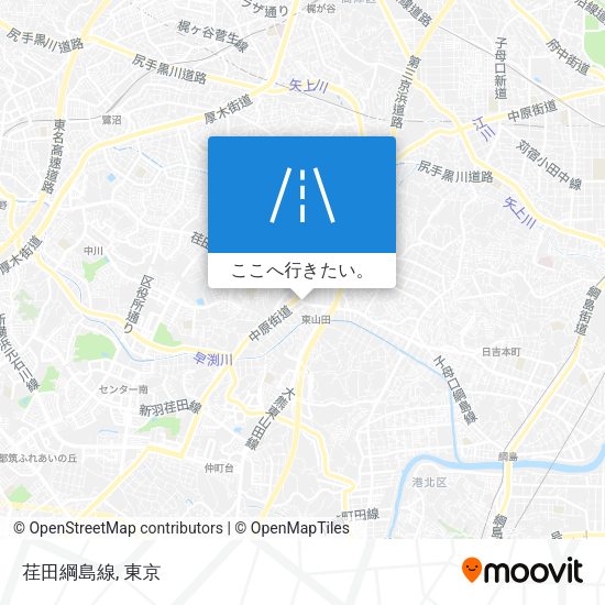 荏田綱島線地図