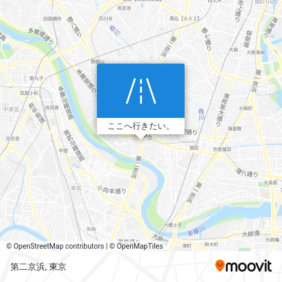 第二京浜地図