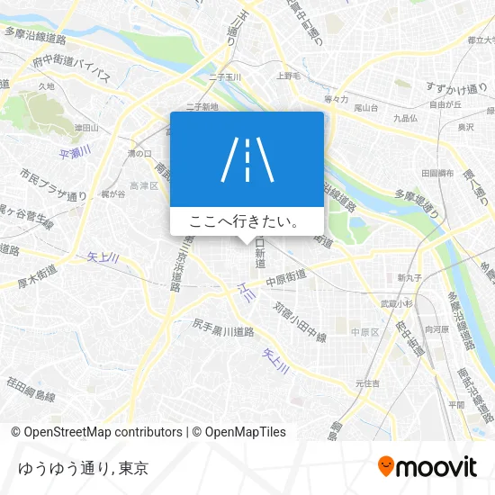 ゆうゆう通り地図