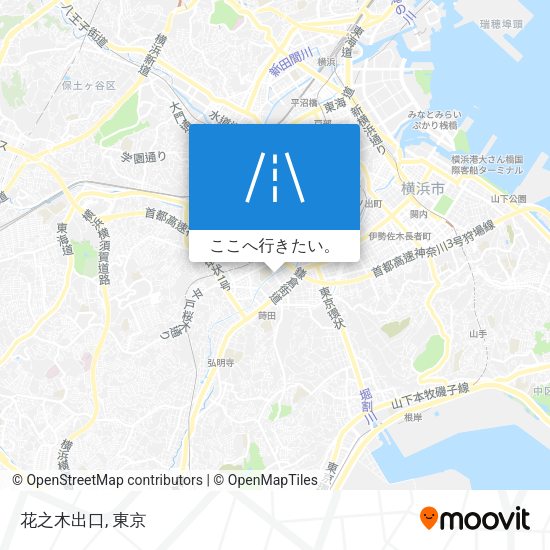 花之木出口地図