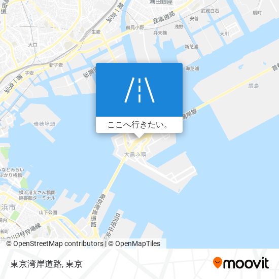 東京湾岸道路地図