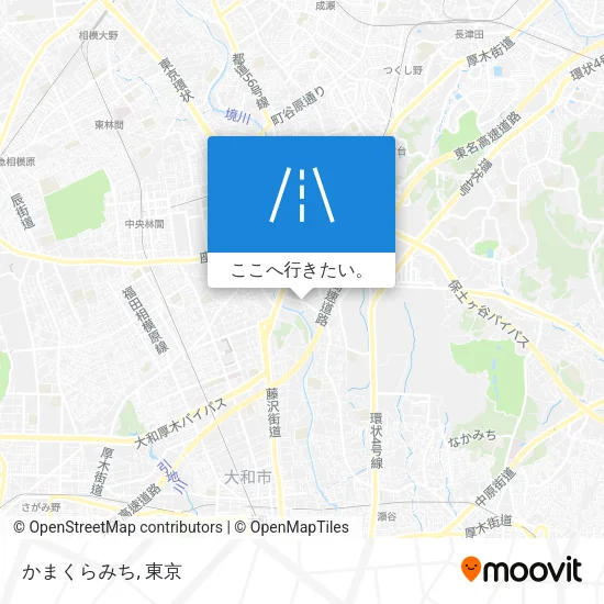 かまくらみち地図
