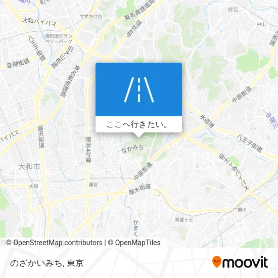のざかいみち地図