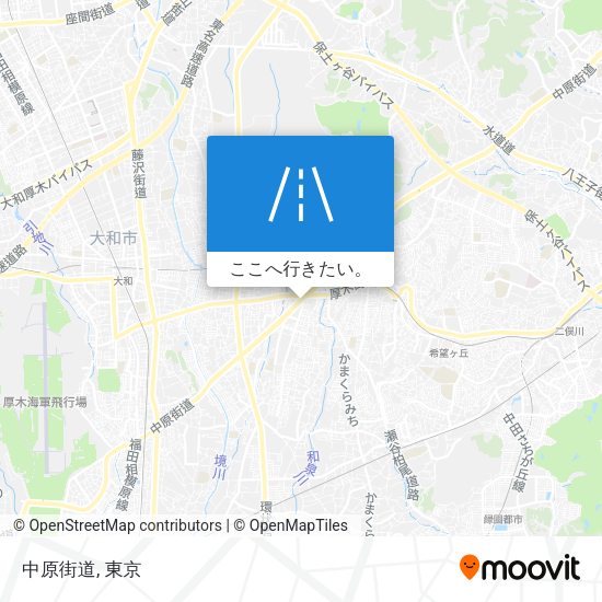 中原街道地図