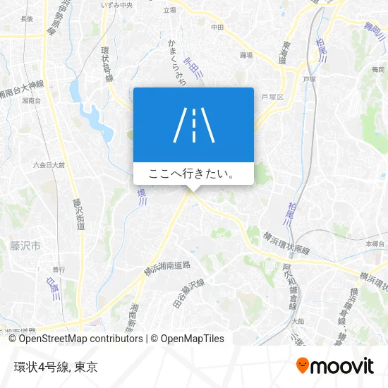 環状4号線地図