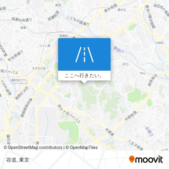 谷道地図