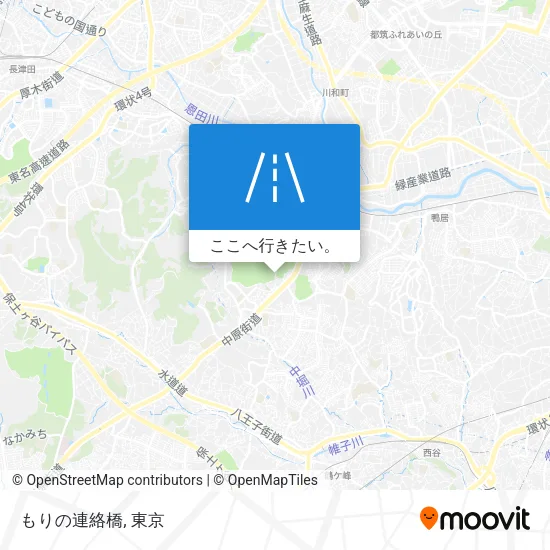 もりの連絡橋地図