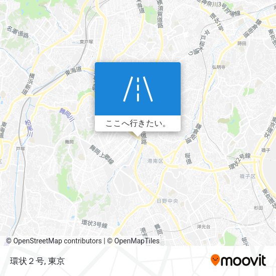 環状２号地図