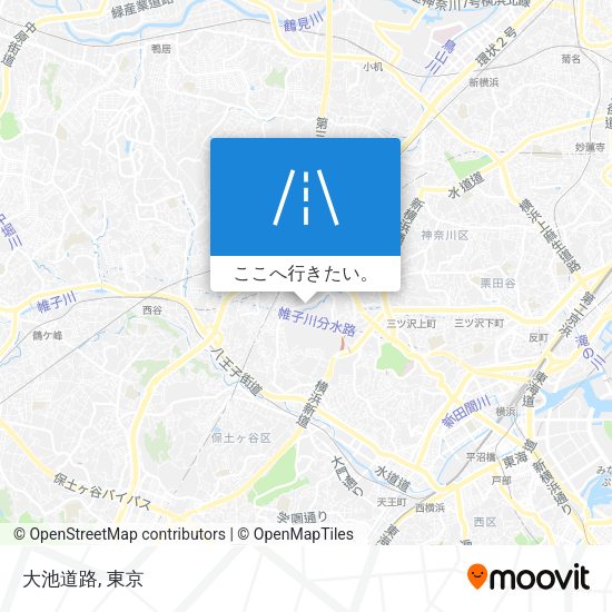 大池道路地図