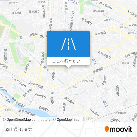 原山通り地図
