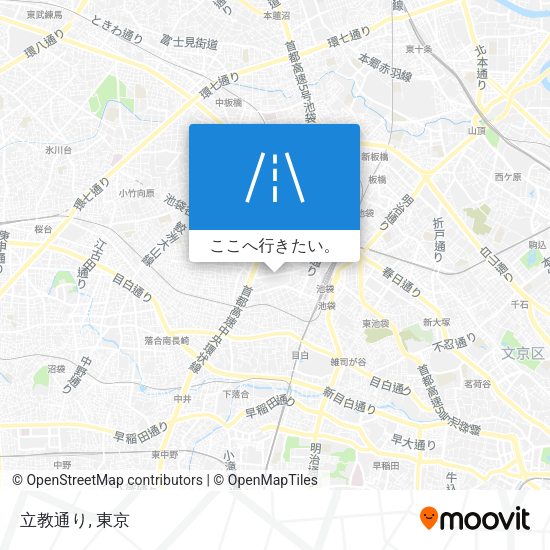 立教通り地図