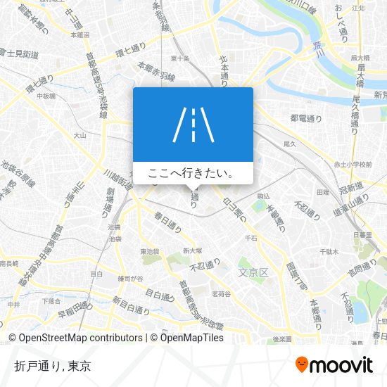 折戸通り地図