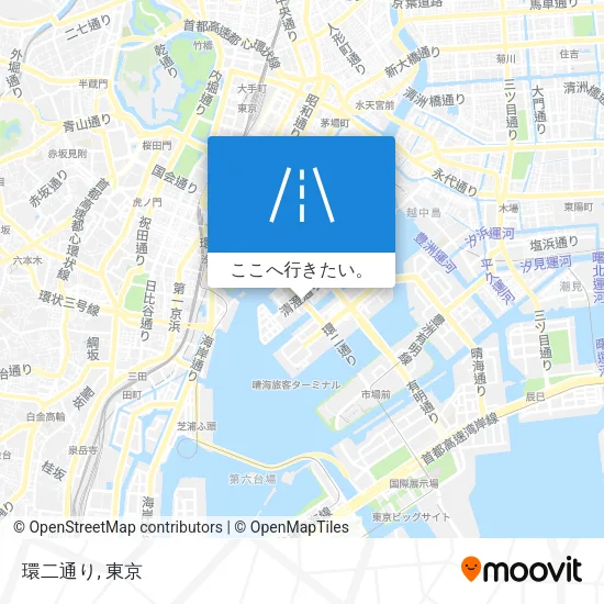 環二通り地図