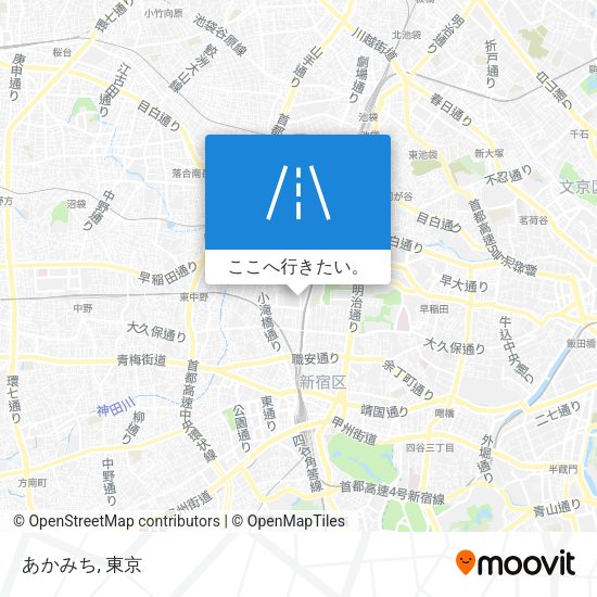 あかみち地図