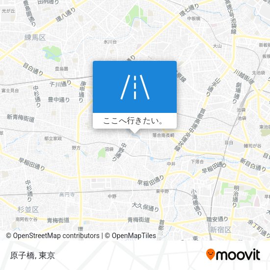 原子橋地図