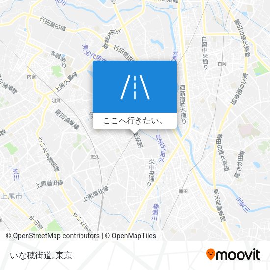 いな穂街道地図