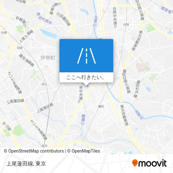 上尾蓮田線地図