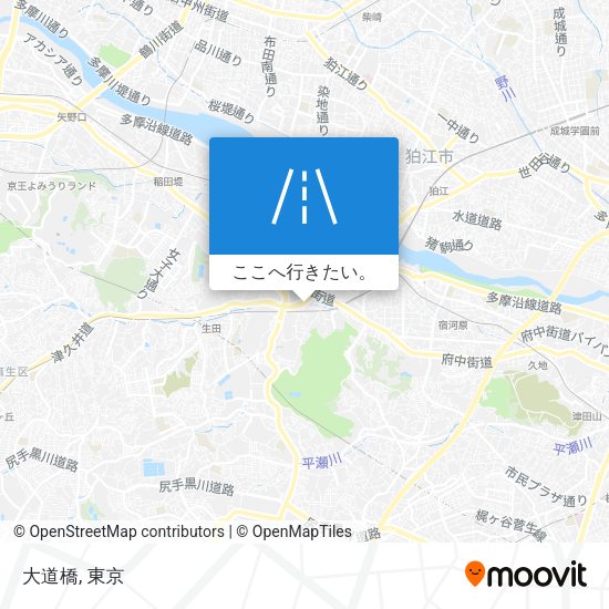 大道橋地図