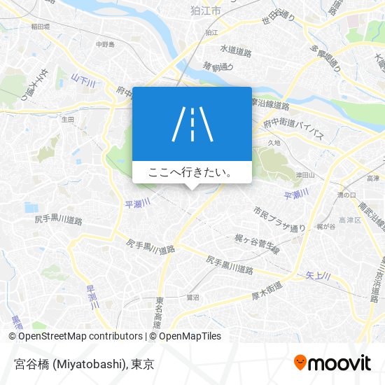 宮谷橋 (Miyatobashi)地図