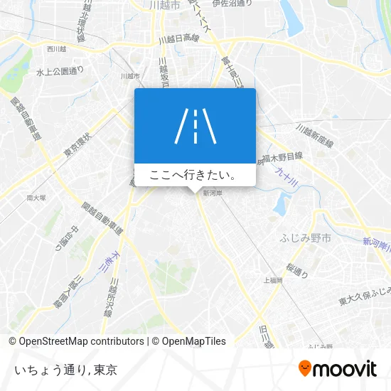 いちょう通り地図