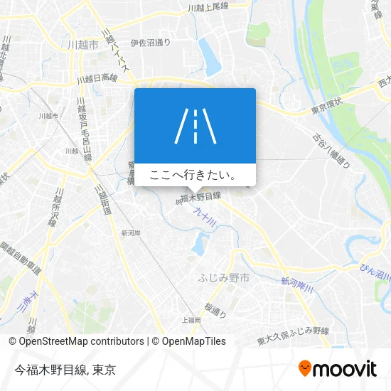 今福木野目線地図