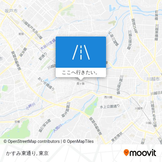 かすみ東通り地図