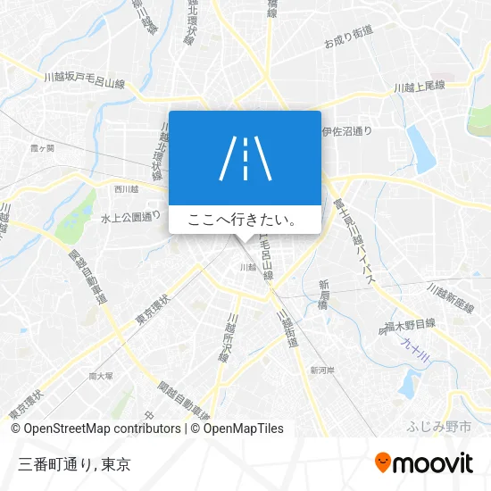 三番町通り地図