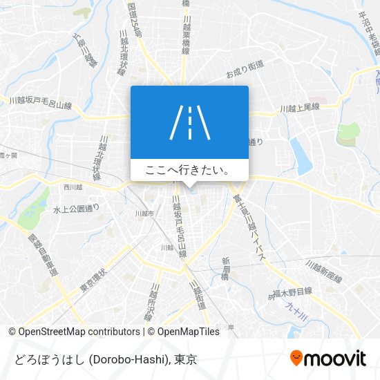 どろぼうはし (Dorobo-Hashi)地図