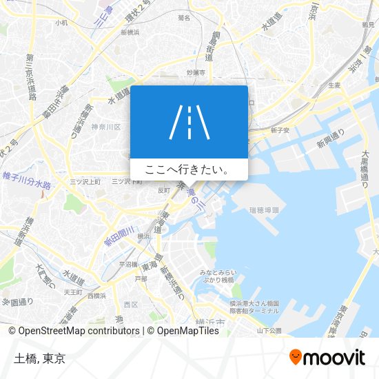 土橋地図