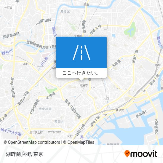 湖畔商店街地図