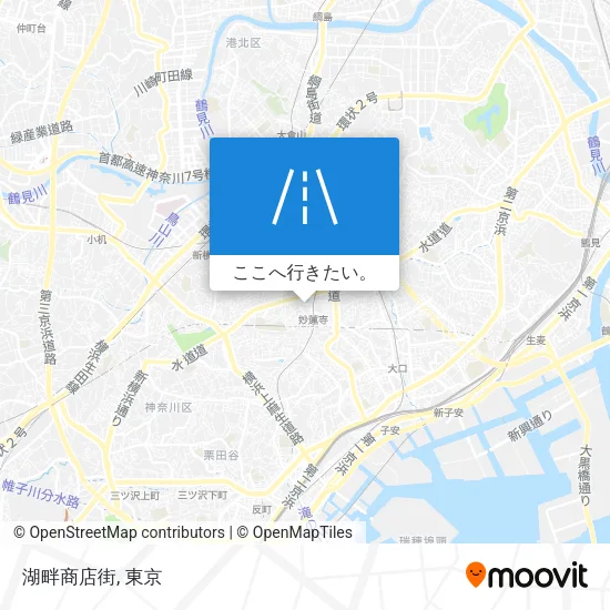 湖畔商店街地図