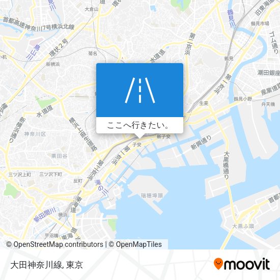 大田神奈川線地図