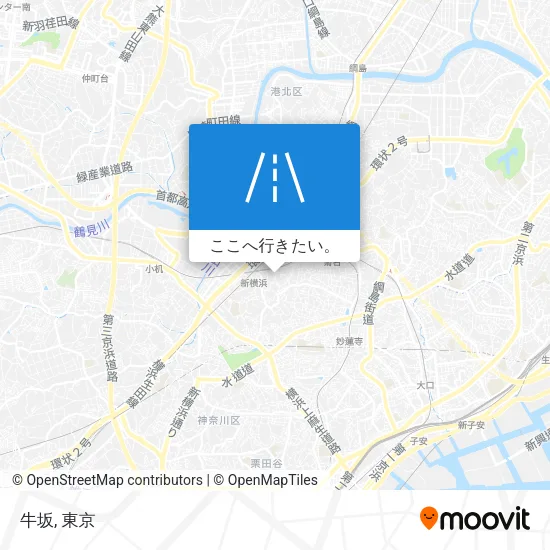 牛坂地図
