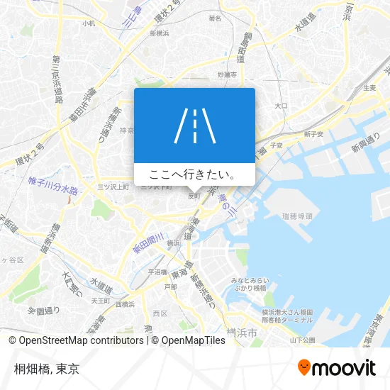 桐畑橋地図