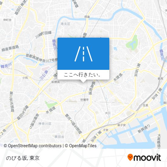 のびる坂地図