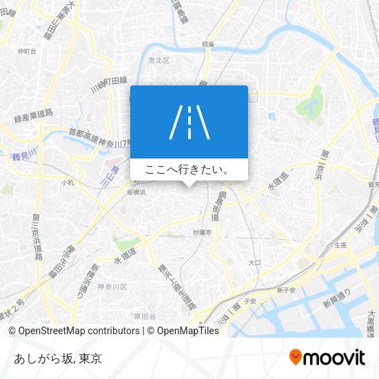 あしがら坂地図