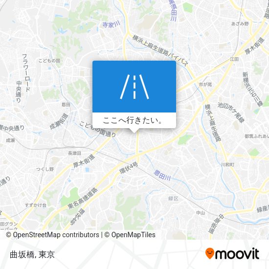 曲坂橋地図