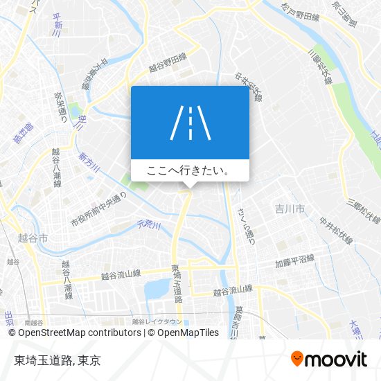 東埼玉道路地図