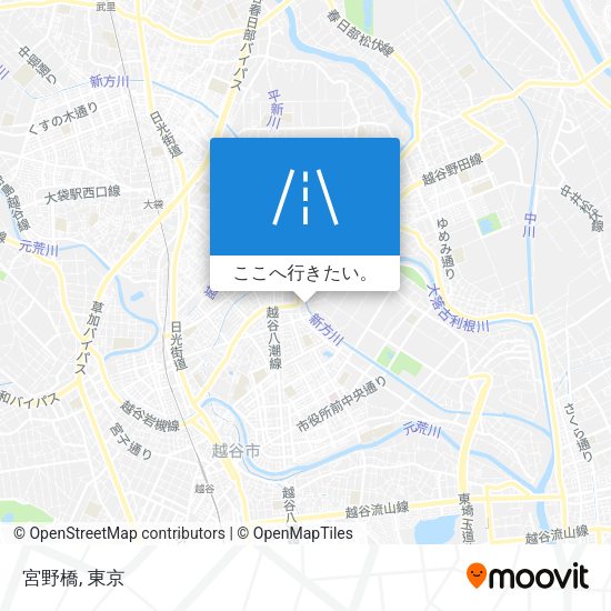 宮野橋地図