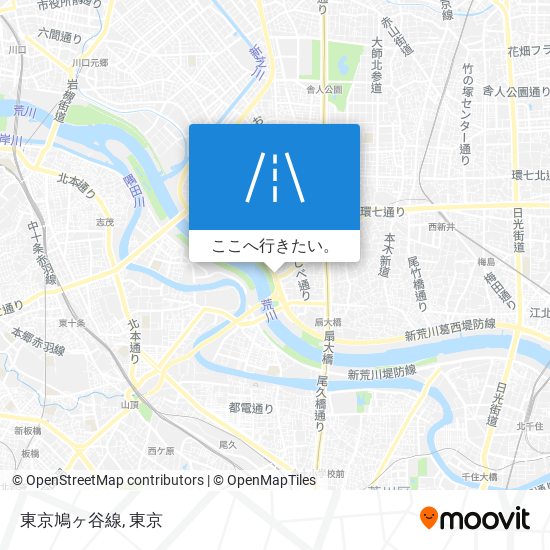 東京鳩ヶ谷線地図