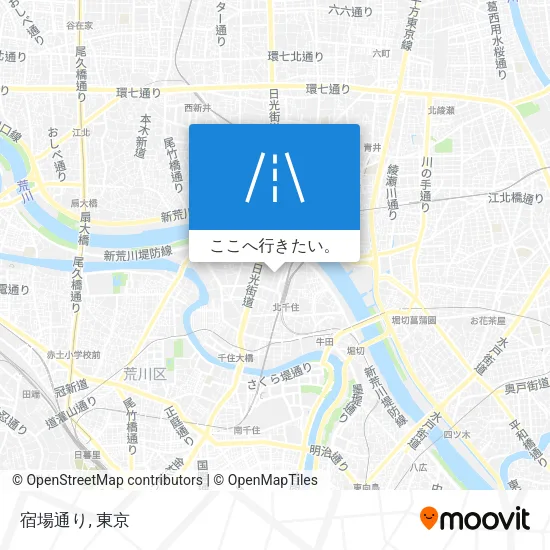 宿場通り地図