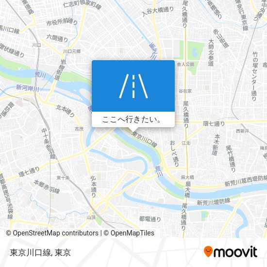 東京川口線地図