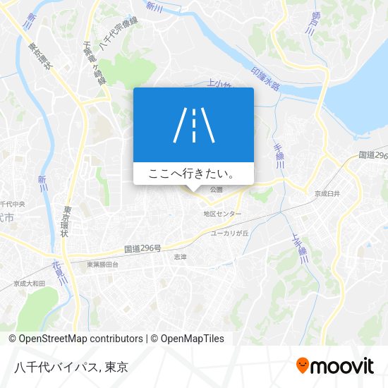 八千代バイパス地図