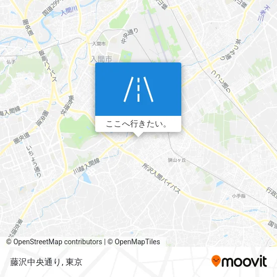 藤沢中央通り地図