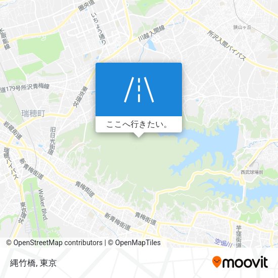 縄竹橋地図