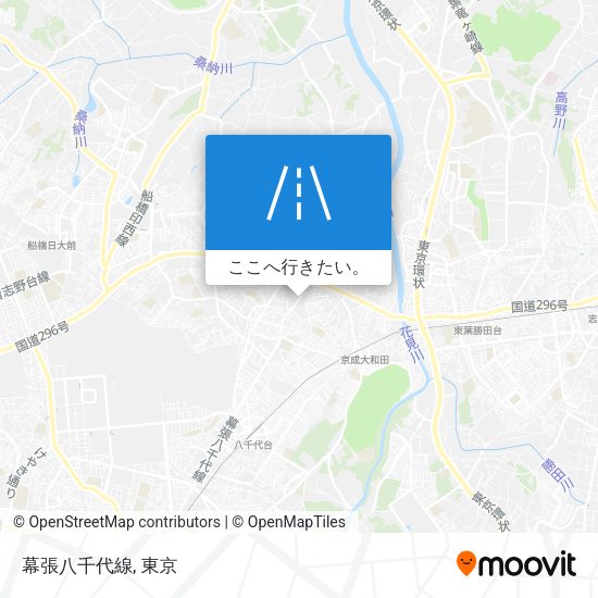 幕張八千代線地図