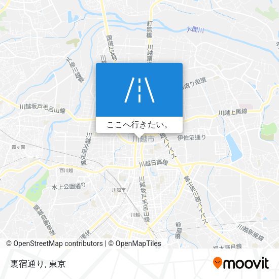 裏宿通り地図